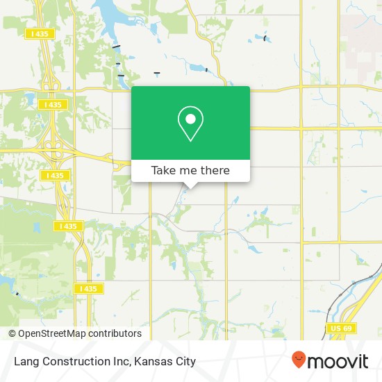 Mapa de Lang Construction Inc