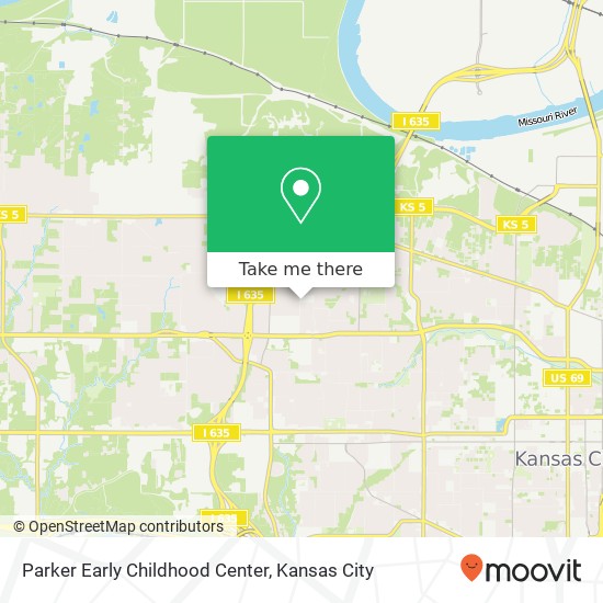 Mapa de Parker Early Childhood Center