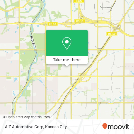 A Z Automotive Corp map