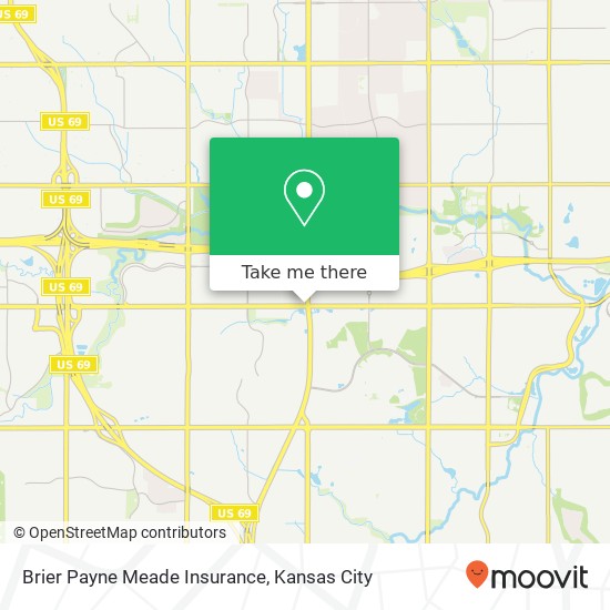 Brier Payne Meade Insurance map