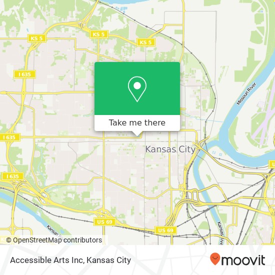 Accessible Arts Inc map