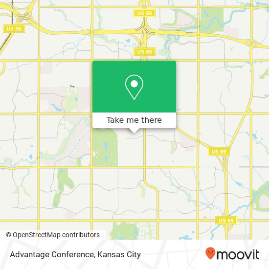 Advantage Conference map