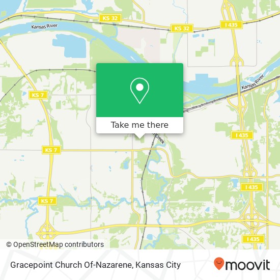 Mapa de Gracepoint Church Of-Nazarene