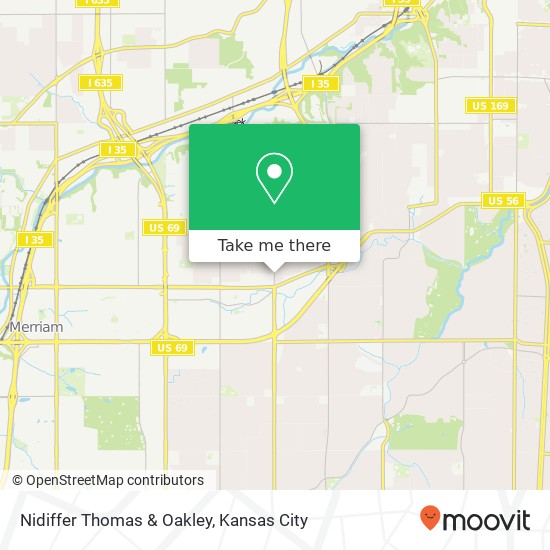 Nidiffer Thomas & Oakley map