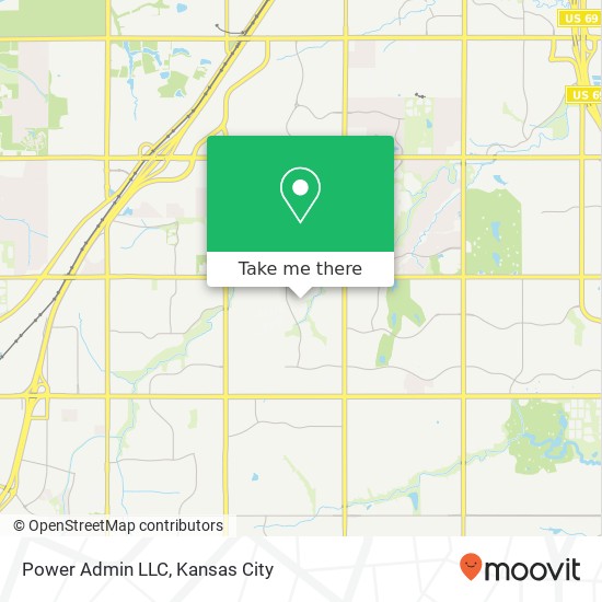 Power Admin LLC map