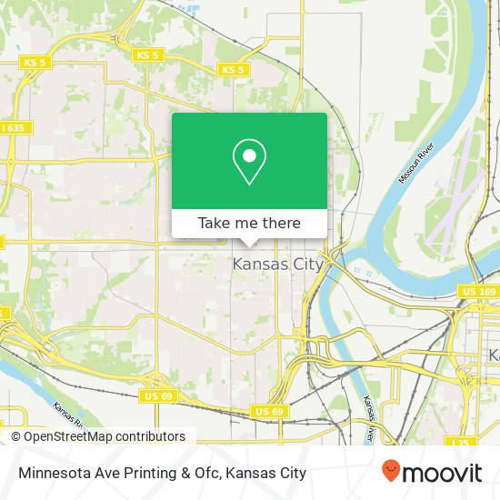 Minnesota Ave Printing & Ofc map