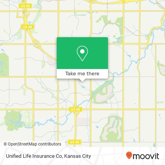 Unified Life Insurance Co map