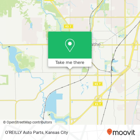 O'REILLY Auto Parts map