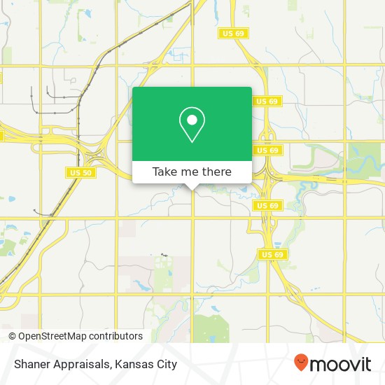 Mapa de Shaner Appraisals