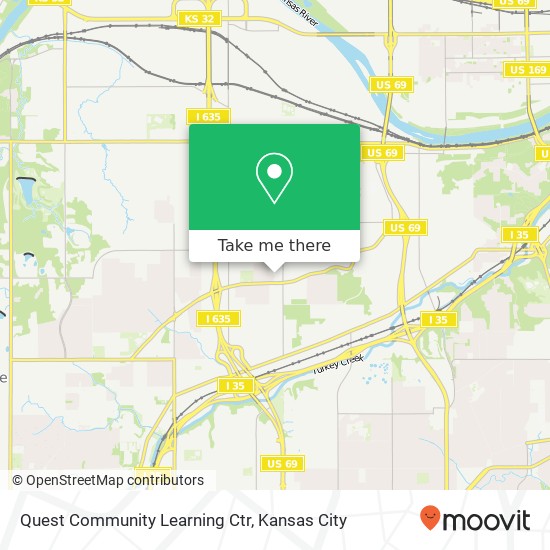 Mapa de Quest Community Learning Ctr