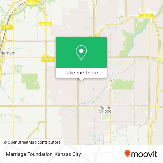 Mapa de Marriage Foundation