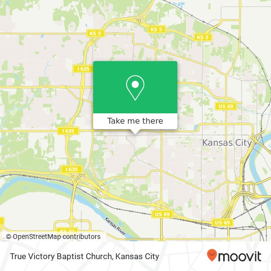 True Victory Baptist Church map