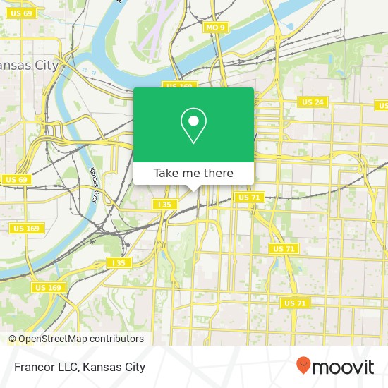 Francor LLC map