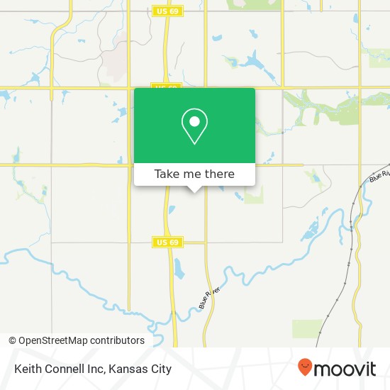 Keith Connell Inc map