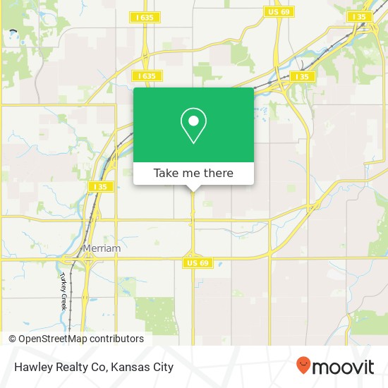 Mapa de Hawley Realty Co