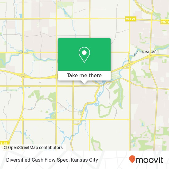 Diversified Cash Flow Spec map