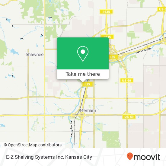 Mapa de E-Z Shelving Systems Inc