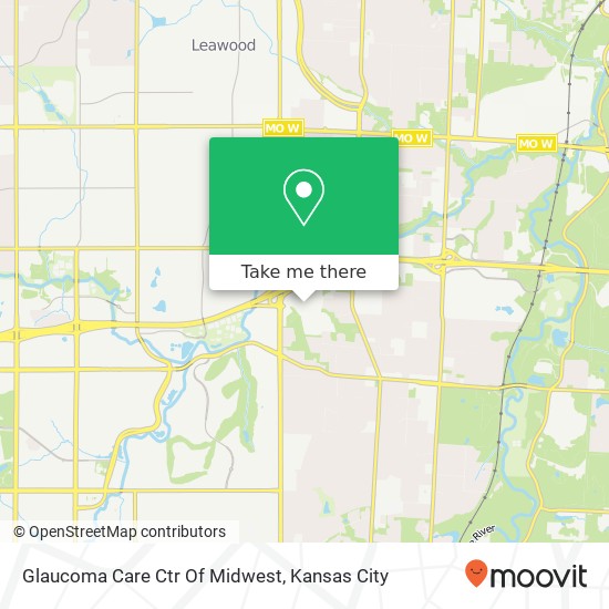 Glaucoma Care Ctr Of Midwest map