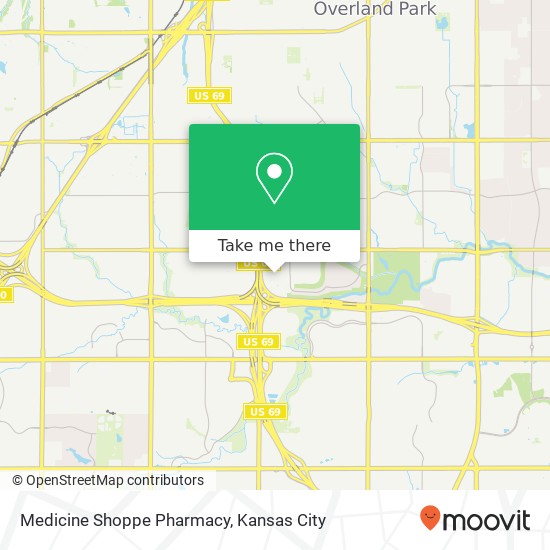 Medicine Shoppe Pharmacy map