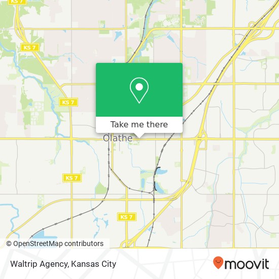 Waltrip Agency map