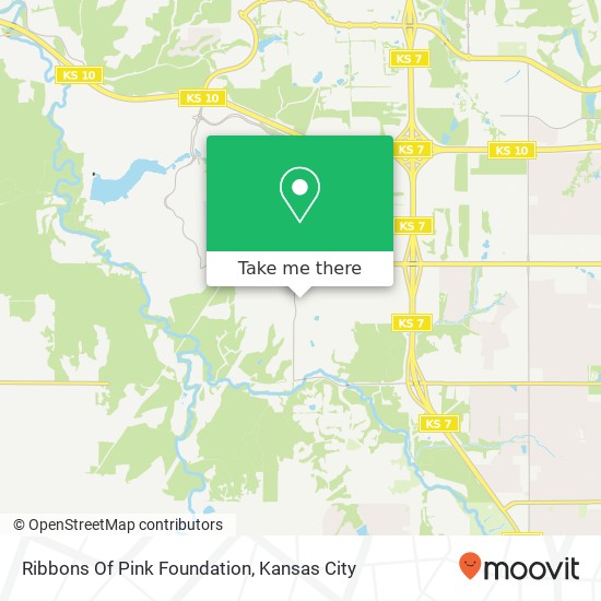 Ribbons Of Pink Foundation map