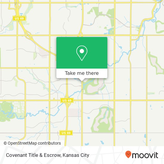 Mapa de Covenant Title & Escrow