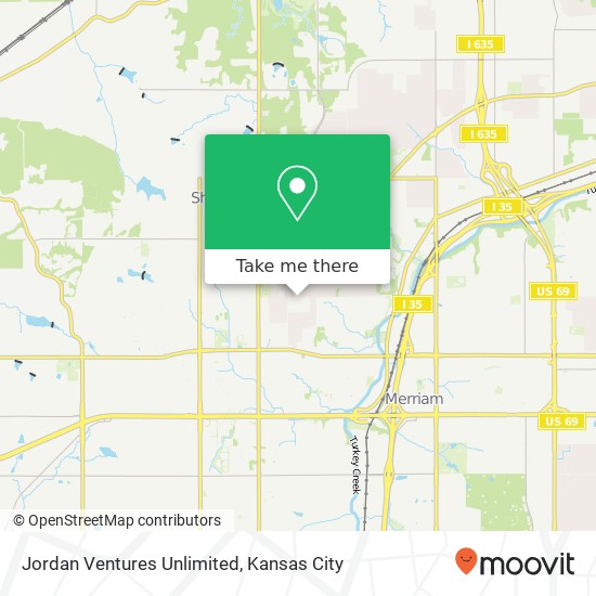 Jordan Ventures Unlimited map