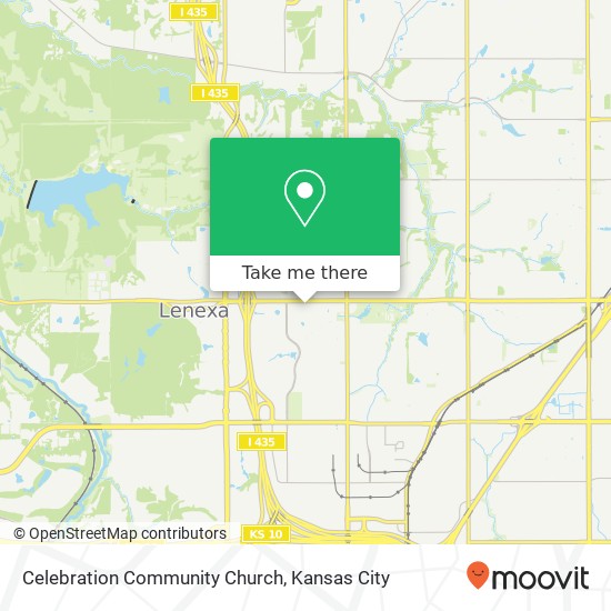 Mapa de Celebration Community Church