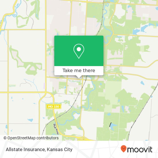 Allstate Insurance map