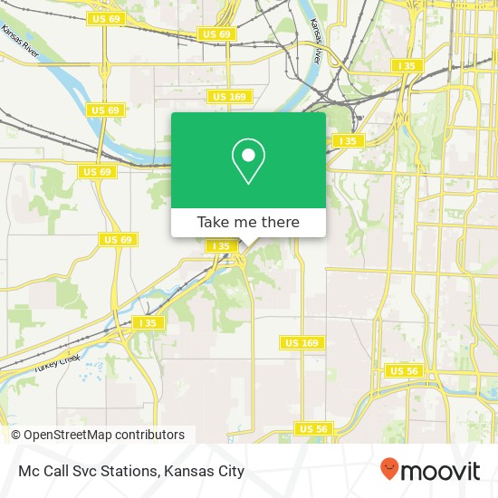 Mc Call Svc Stations map