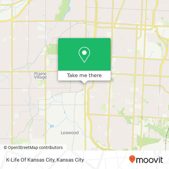 Mapa de K-Life Of Kansas City