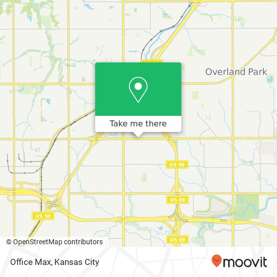 Office Max map