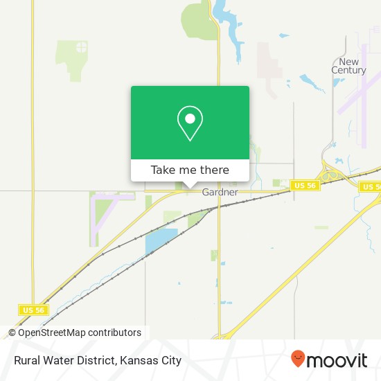 Rural Water District map