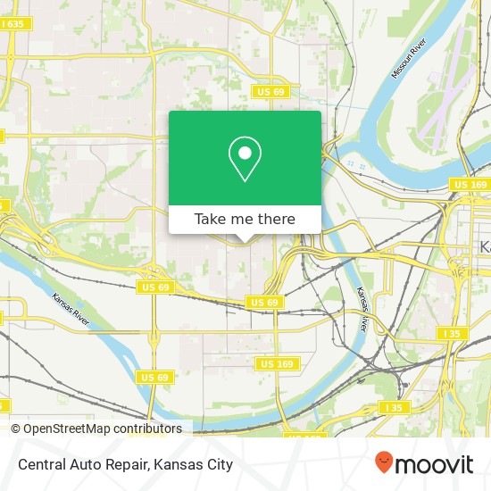 Central Auto Repair map