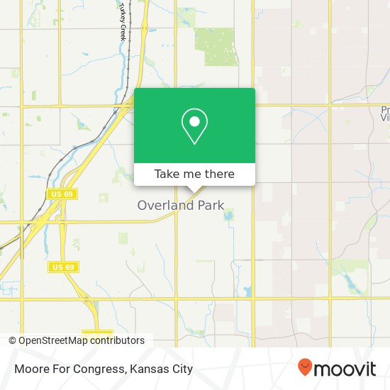 Moore For Congress map