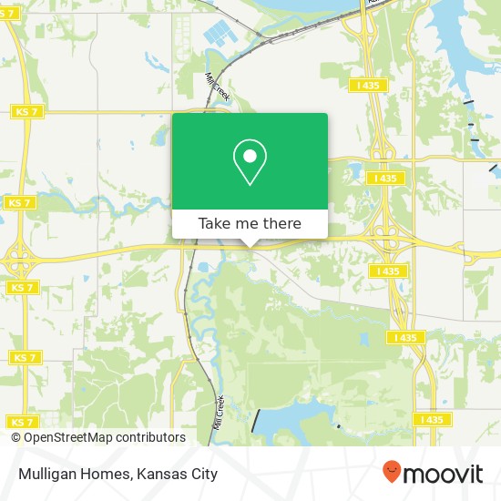 Mulligan Homes map