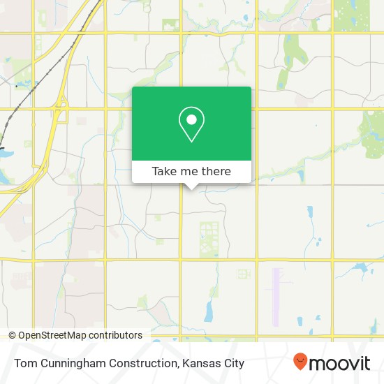 Tom Cunningham Construction map