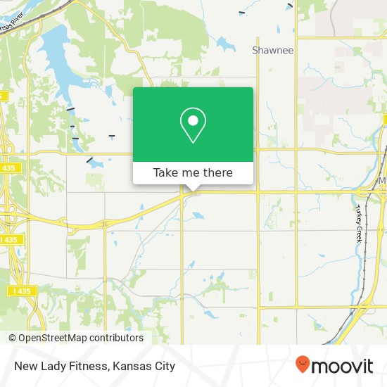 New Lady Fitness map