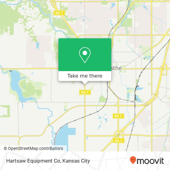 Hartsaw Equipment Co map