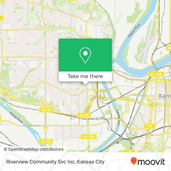 Riverview Community Svc Inc map