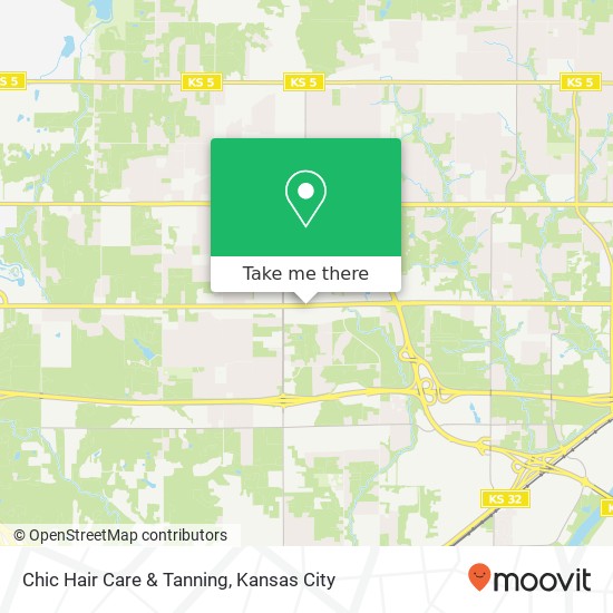 Chic Hair Care & Tanning map