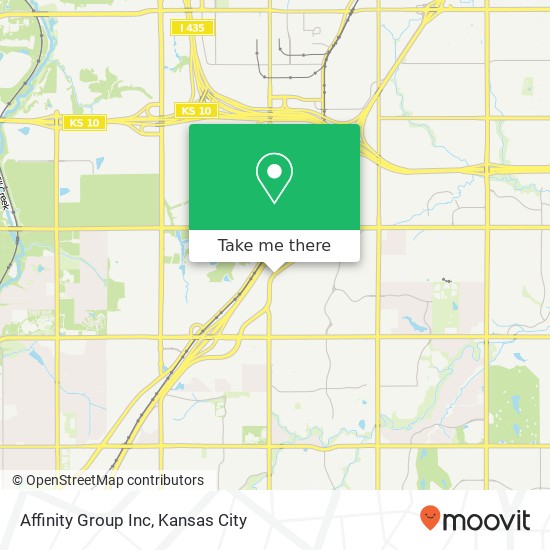 Affinity Group Inc map