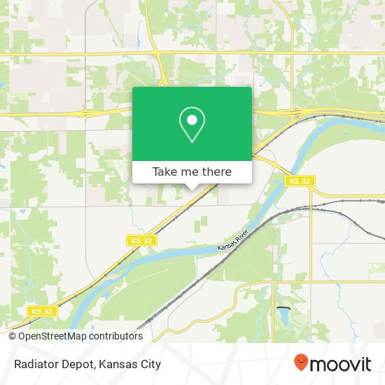 Mapa de Radiator Depot