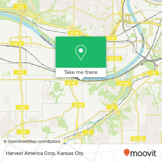 Mapa de Harvest America Corp