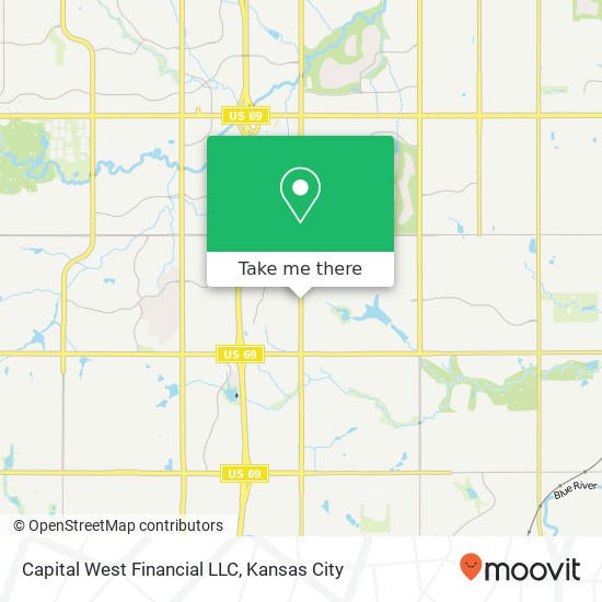 Capital West Financial LLC map