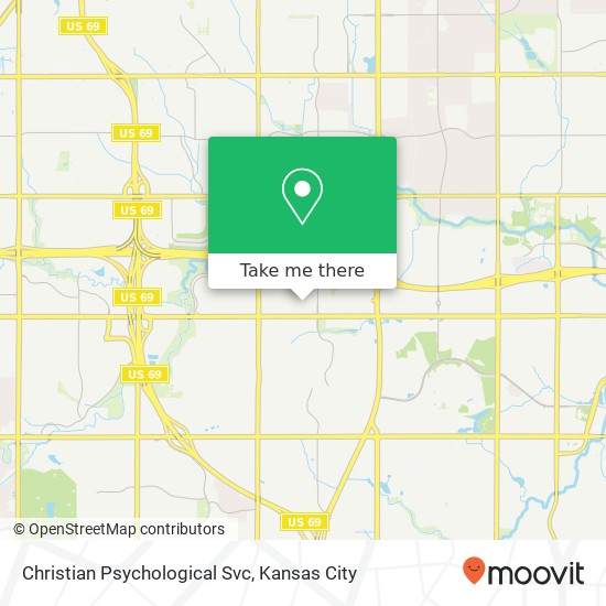 Christian Psychological Svc map