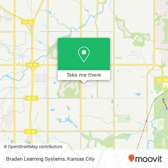 Braden Learning Systems map