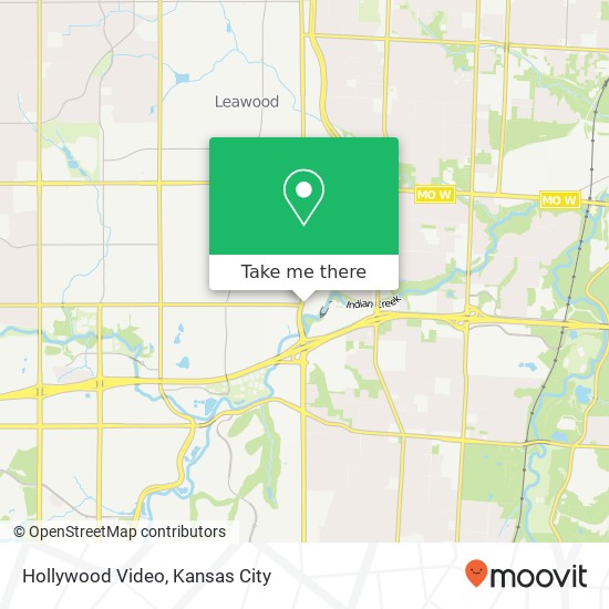 Hollywood Video map