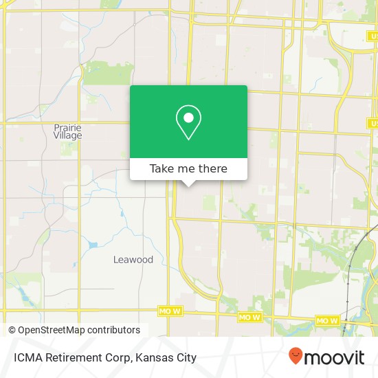 Mapa de ICMA Retirement Corp