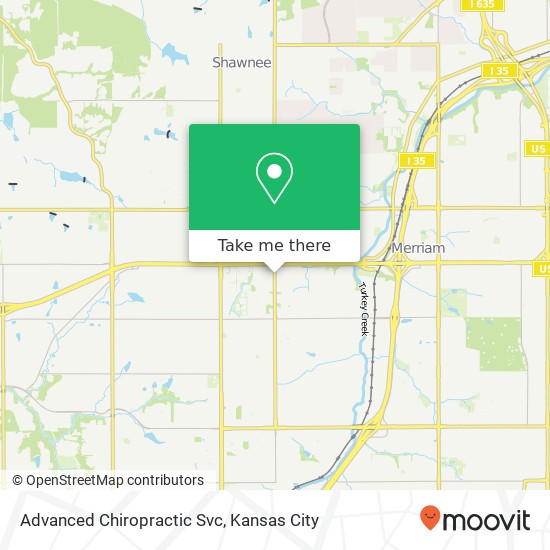 Advanced Chiropractic Svc map